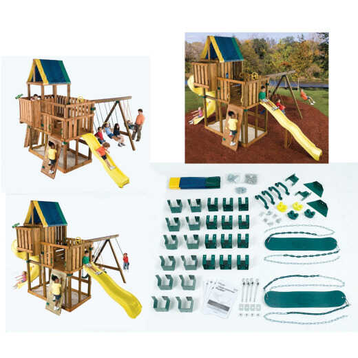 Swing N Slide Kodiak Custom DIY Playset Hardware Kit (Lumber and Slide Not Included)